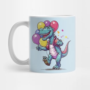 Dino and balloons Mug